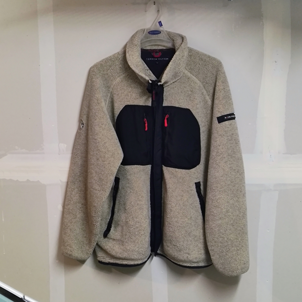 Tommy Hilfiger Beige and Black  Jacket